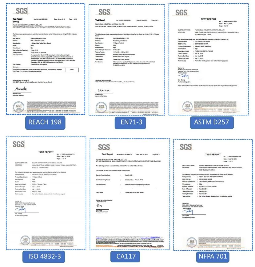 Sijia 0.65mm TPU Fabric Transparent Film for Medical Use